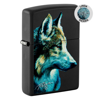 Accendino Zippo mod. 48598 Linda Picken Ricaricabile Antivento