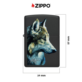 Accendino Zippo mod. 48598 Linda Picken Ricaricabile Antivento