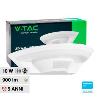 VT-81005 Plafoniera LED Mezza Luna 10W SMD Chip Samsung V-Tac