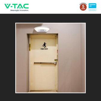 VT-81005 Plafoniera LED Mezza Luna 10W SMD Chip Samsung V-Tac