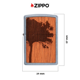 Accendino Zippo 49099 Woodchuck USA Lighter & Bottle Opener Combo