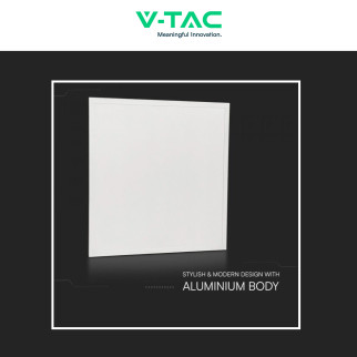 VT-60025 Pannello LED SMD Quadrato 60x60 25W da Incasso con Driver