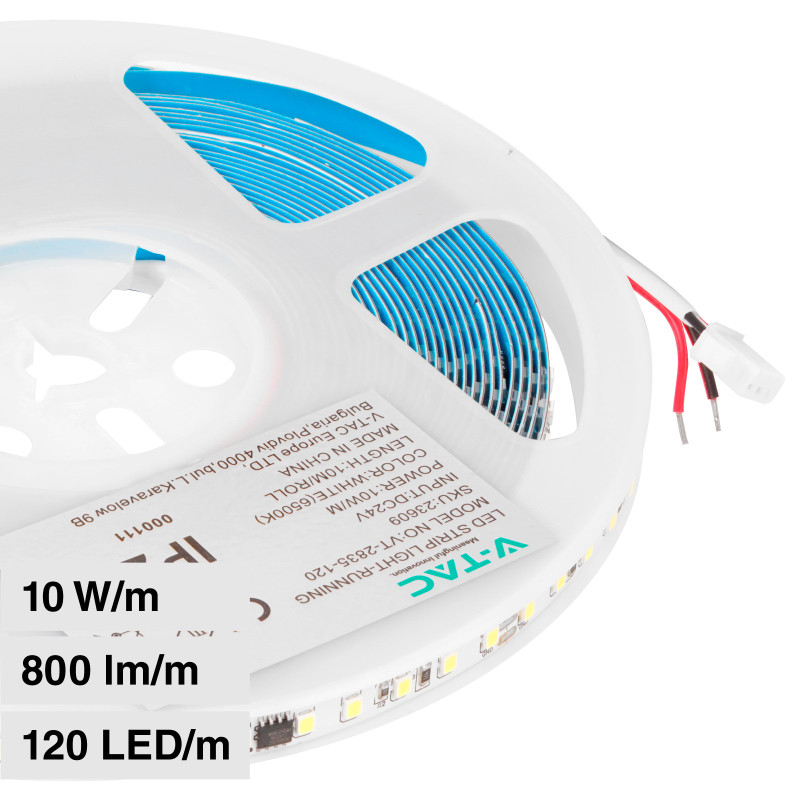 V-Tac VT-2835 Striscia LED Flessibile Running 100W 120 LED/m 10m
