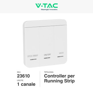 V-Tac Controller per Strisce LED Running Monocolore