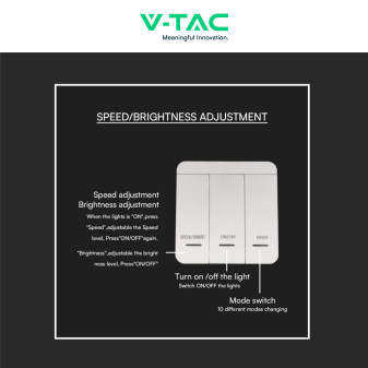 V-Tac Controller per Strisce LED Running Monocolore