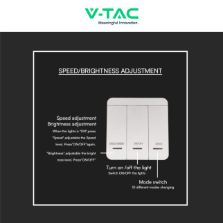 V-Tac Controller per Strisce LED Running Monocolore