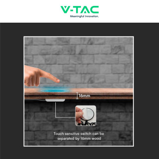 V-Tac VT-2412 Controller Dimmer per Strisce LED Touch