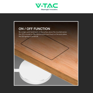 V-Tac VT-2412 Controller Dimmer per Strisce LED Touch