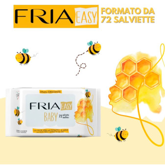 Fria Easy Baby Salviettine Detergenti Idratanti Bambini Neonati