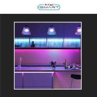 VT-5050 Striscia LED 15W Flessibile RGB+W IP65 12V 5m V-Tac