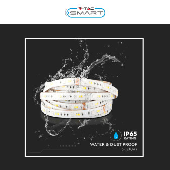 VT-5050 Striscia LED 15W Flessibile RGB+W IP65 12V 5m V-Tac