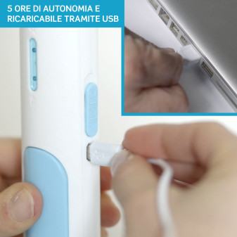 Intergross Flash Away 2 Racchette Zanzare Ricaricabile Doppio Uso