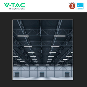 VT-12017 Tubo LED Plafoniera GT Series 18W SMD Linkabile IP65 V-Tac