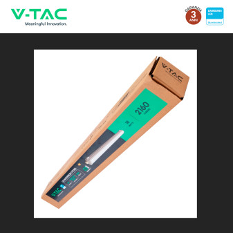 VT-6076S Tubo LED Plafoniera 18W SMD Linkabile IP65 V-Tac