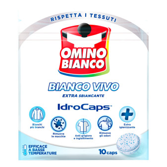 Additivo Bianco Vivo 10 Caspule Azione Sbiancante Omino Bianco