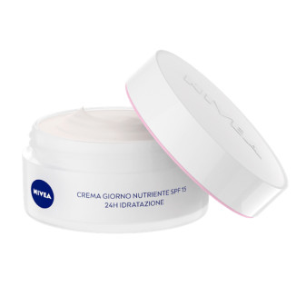 Crema Giorno Nutriente Idratante SPF 15 Pelli Secche e Sensibili Nivea