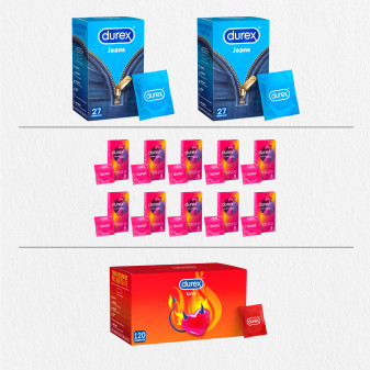 Preservativi Durex Assortiti Kit da 234 Profilattici