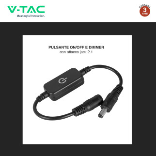 VT-7353 V-TAC Lampada da Tavolo LED 30W Dimmerabile Touch