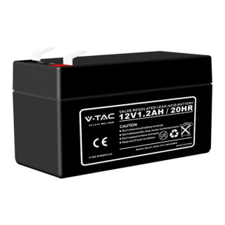 V-Tac VT-1.2-12 Batteria Piombo Acido 12V 1,2Ah - SKU 23449