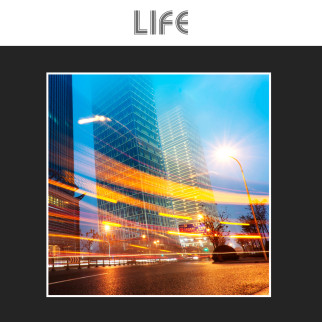 Lampadina LED E40 49W Tubolare T52 Filament IP65 in Vetro Life