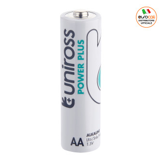 Uniross Power Plus Alkaline LR6 Stilo AA 1,5V Pile Alcaline