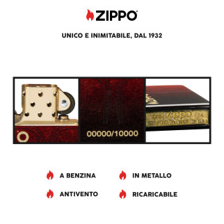 Accendino Zippo mod. 46213 Founder's Day Collectible