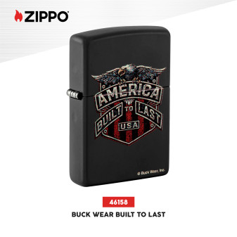 Accendino Zippo mod. 46158 Buck Wear Built to Last