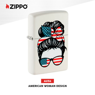 Accendino Zippo mod. 46156  American Woman Design