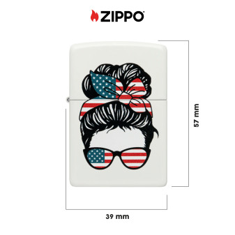 Accendino Zippo mod. 46156  American Woman Design