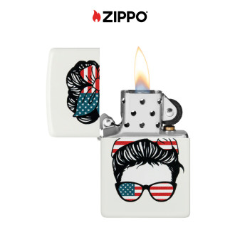 Accendino Zippo mod. 46156  American Woman Design