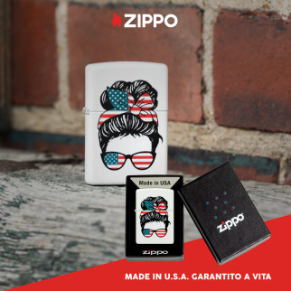 Accendino Zippo mod. 46156  American Woman Design