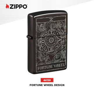 Accendino Zippo mod. 46138 Fortune Wheel Design