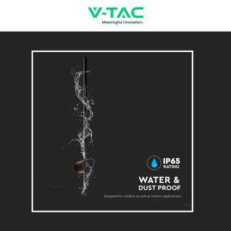 VT-11112 Lampada LED da Muro 12W SMD IP65 Colore Nero V-Tac