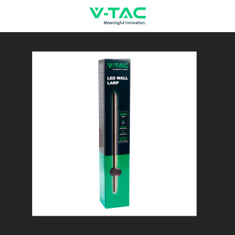 VT-11112 Lampada LED da Muro 12W SMD IP65 Colore Nero V-Tac