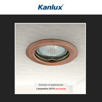 Acquista Kanlux ARGUS II CT-2114-AN Portafaretto Rotondo da incasso