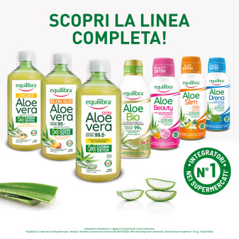 Equilibra Aloe Detox ZERO Integratore Depurativo - 10 sticks