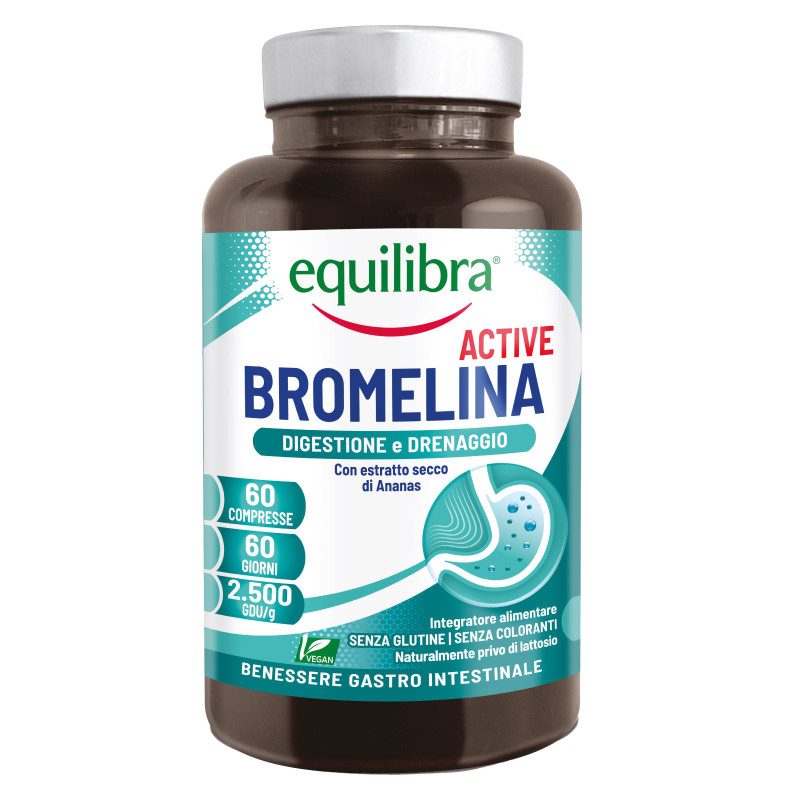 Equilibra Bromelina Active Integratore Digestivo 60 compresse