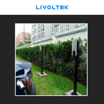 Wall box 22kW Trifase Smart IP54 IK10 con Cavo Tipo 2 Livoltek