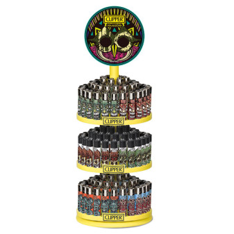 Espositore Clipper a Pietrina Native Totem - 144 Accendini