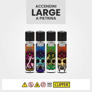 Espositore Clipper a Pietrina Native Totem - 144 Accendini