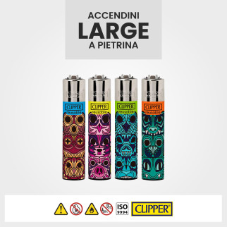 Espositore Clipper a Pietrina Native Totem - 144 Accendini
