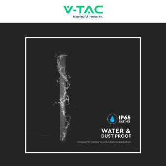 VT-1178 Lampada LED da Muro 23W IP65 CRI≥90 Nera V-Tac