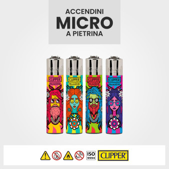 Espositore Clipper a Pietrina Always Hippie 192 Accendini