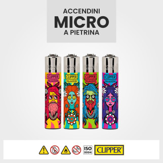 Espositore Clipper a Pietrina Always Hippie 192 Accendini