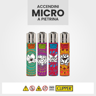 Espositore Clipper a Pietrina Always Hippie 192 Accendini