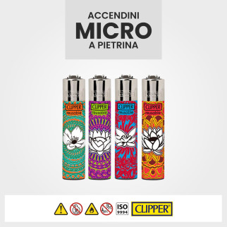 Espositore Clipper a Pietrina Always Hippie 192 Accendini