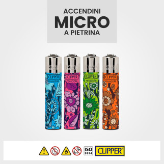 Espositore Clipper a Pietrina Always Hippie 192 Accendini