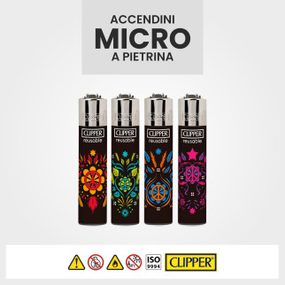 Espositore Clipper a Pietrina Always Hippie 192 Accendini