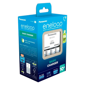 Acquista Panasonic Eneloop Caricabatterie Rapido BQ-CC51E +