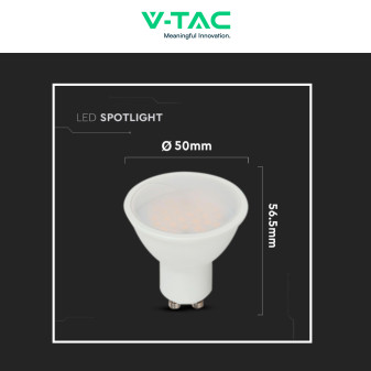 VT-2333 Lampadina LED GU10 2,9W Faretto Spotlight SMD V-Tac
